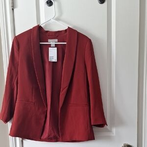 H&M Elegant Red Blazer